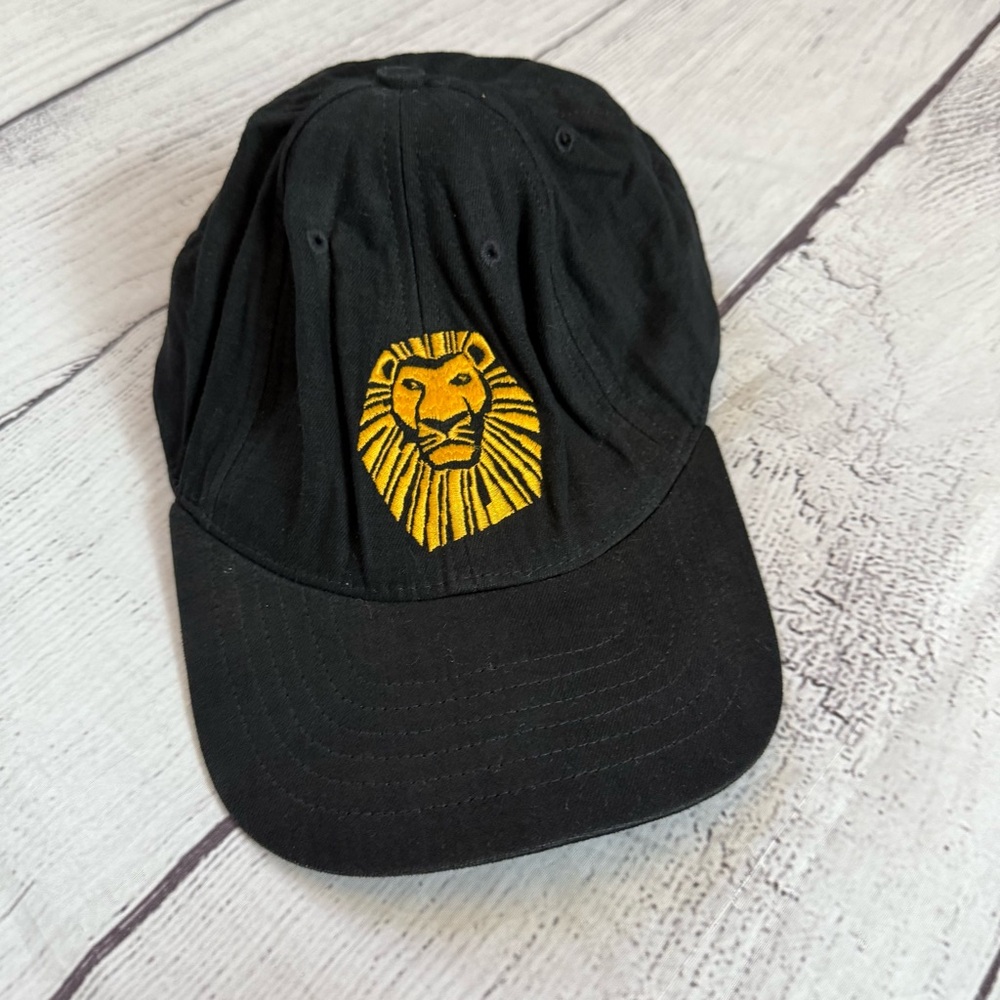 Disney The Lion King The Broadway Musical black embroidered baseball cap hat